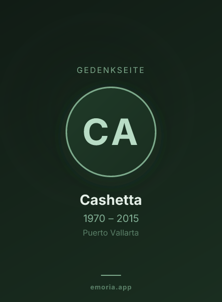Gedenkportrait von Cashetta