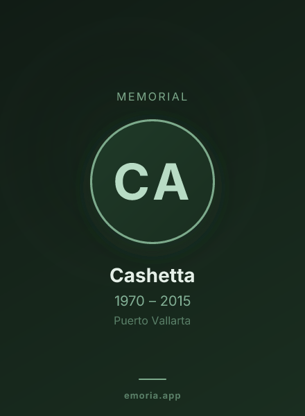 Memorial portrait of Cashetta