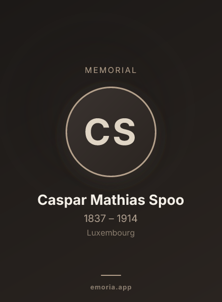 Memorial portrait of Caspar Mathias Spoo