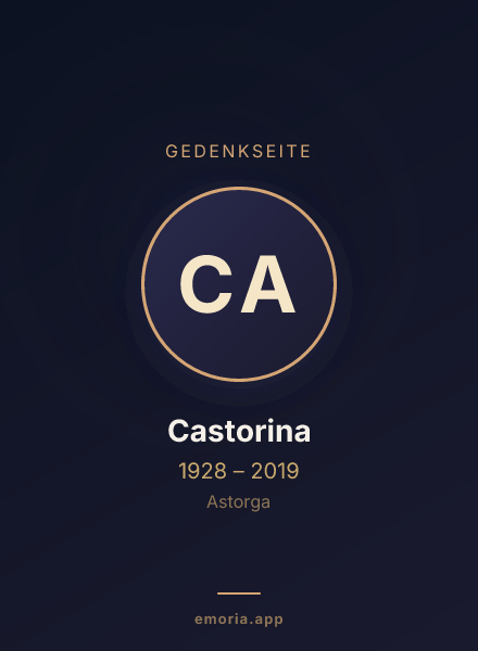 Gedenkportrait von Castorina