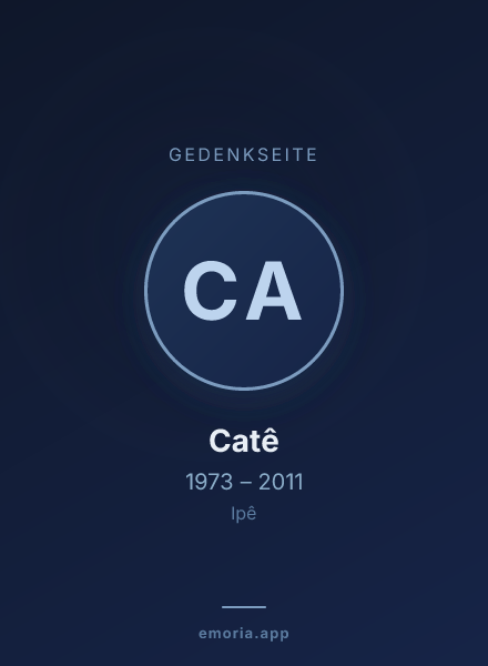 Gedenkportrait von Catê