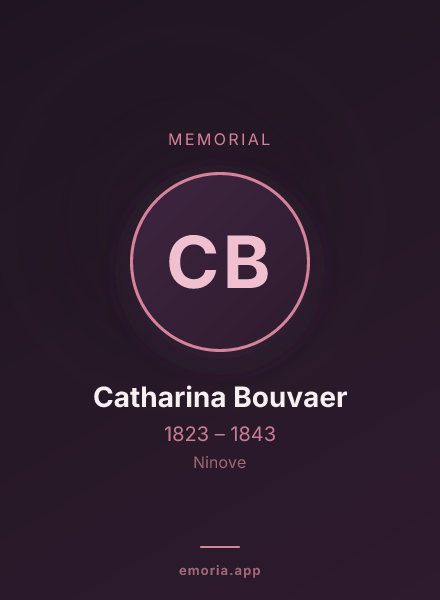 Memorial portrait of Catharina Bouvaer