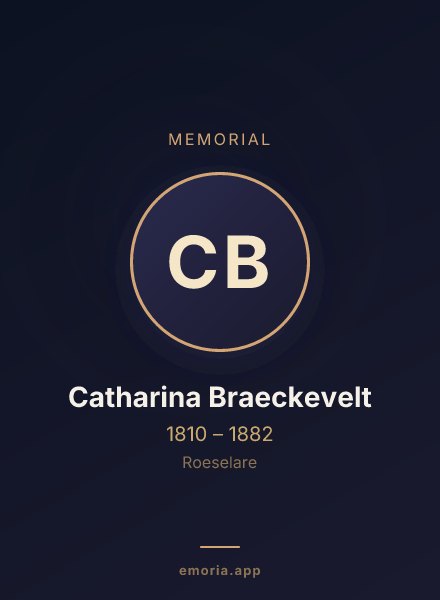 Memorial portrait of Catharina Braeckevelt