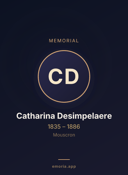 Memorial portrait of Catharina Desimpelaere