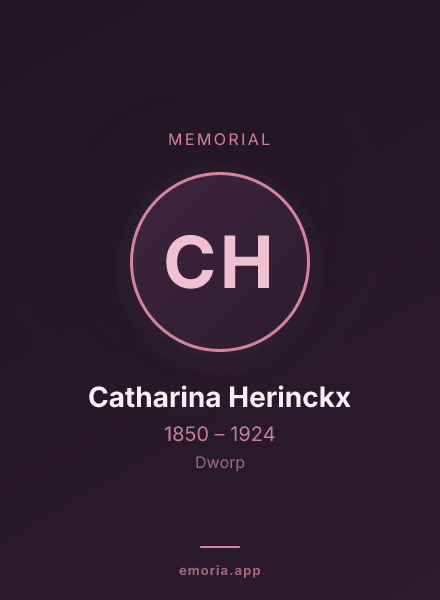 Memorial portrait of Catharina Herinckx