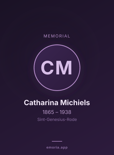 Memorial portrait of Catharina Michiels