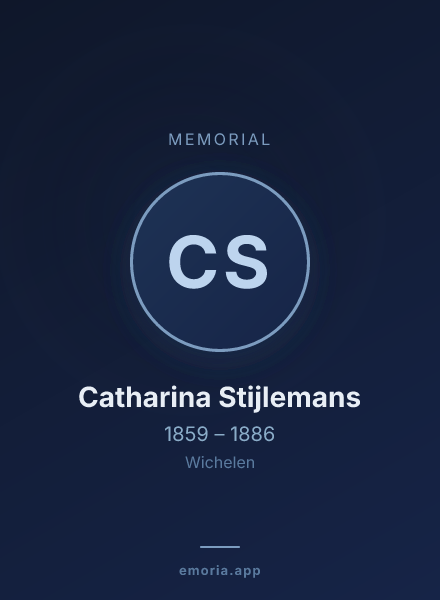 Memorial portrait of Catharina Stijlemans