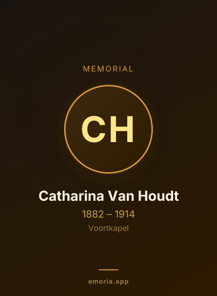 Memorial portrait of Catharina Van Houdt