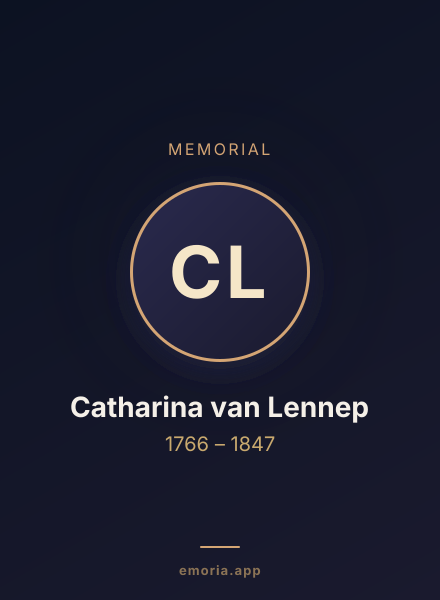 Memorial portrait of Catharina van Lennep