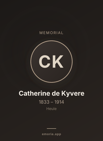 Memorial portrait of Catherine de Kyvere