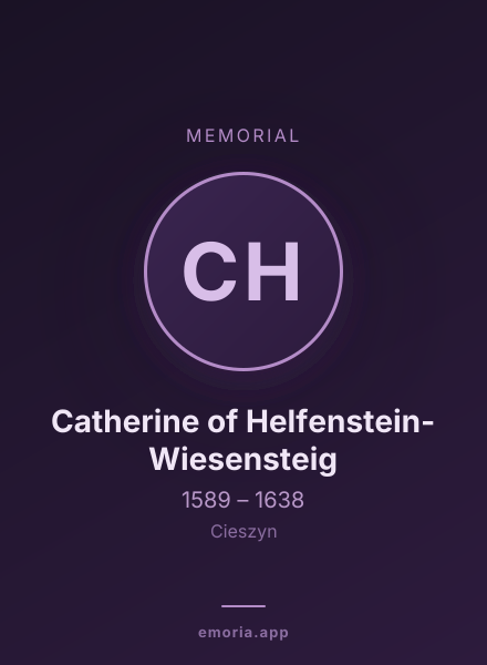 Memorial portrait of Catherine of Helfenstein-Wiesensteig