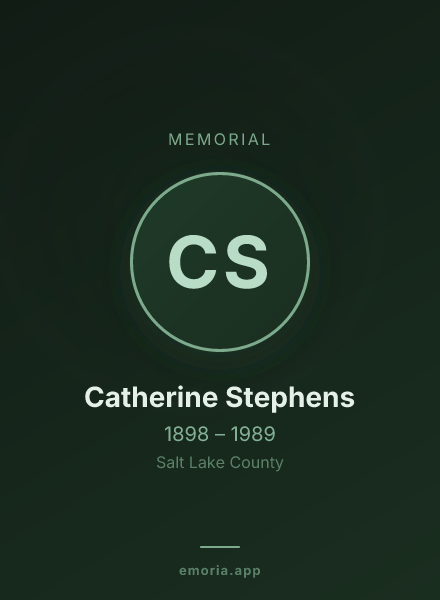 Memorial portrait of Catherine Stephens