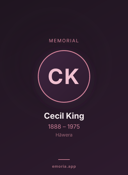 Memorial portrait of Cecil King