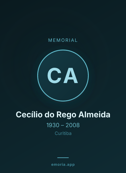 Memorial portrait of Cecílio do Rego Almeida
