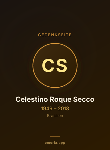 Gedenkportrait von Celestino Roque Secco