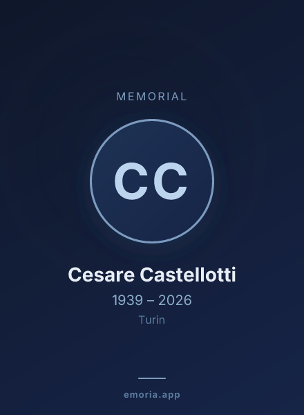Memorial portrait of Cesare Castellotti