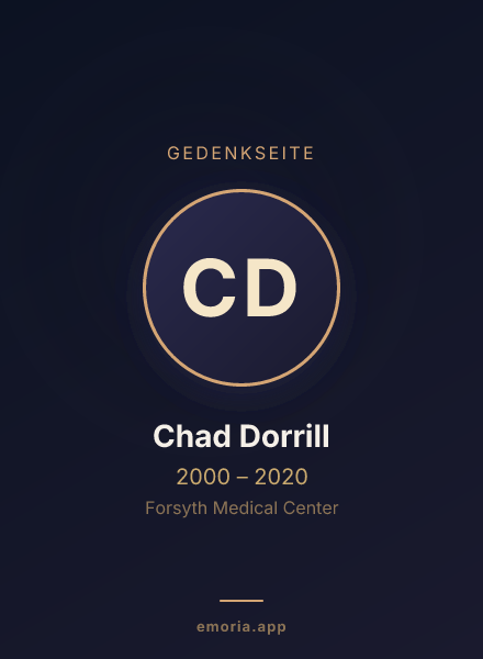 Gedenkportrait von Chad Dorrill