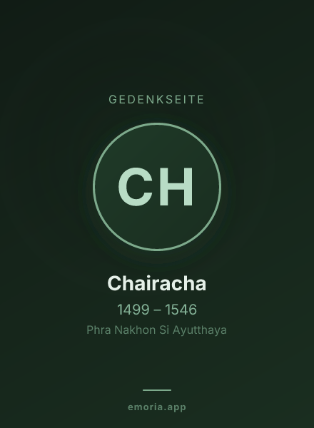 Gedenkportrait von Chairacha