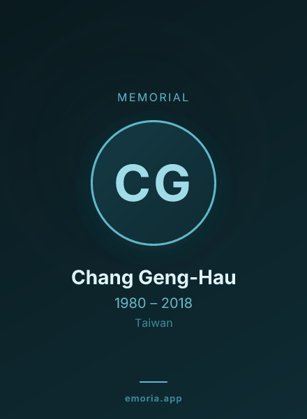 Memorial portrait of Chang Geng-Hau