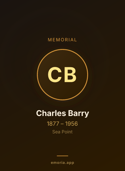 Memorial portrait of Charles Barry