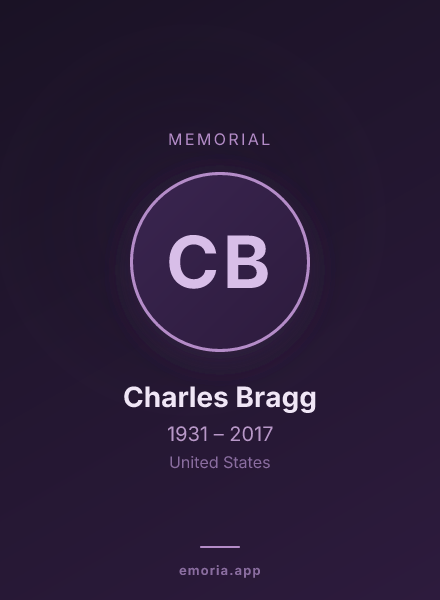 Memorial portrait of Charles Bragg