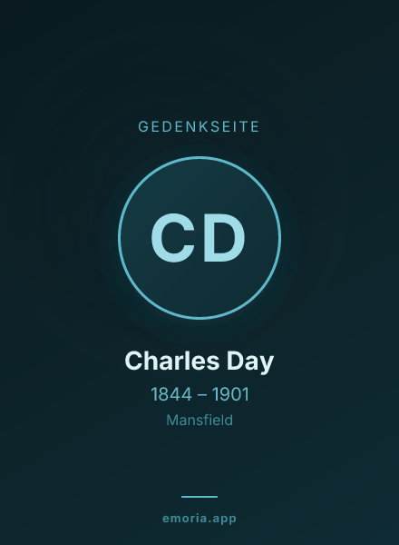 Gedenkportrait von Charles Day