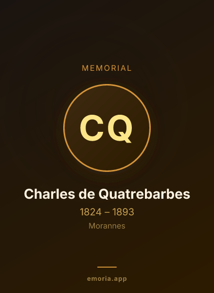Memorial portrait of Charles de Quatrebarbes