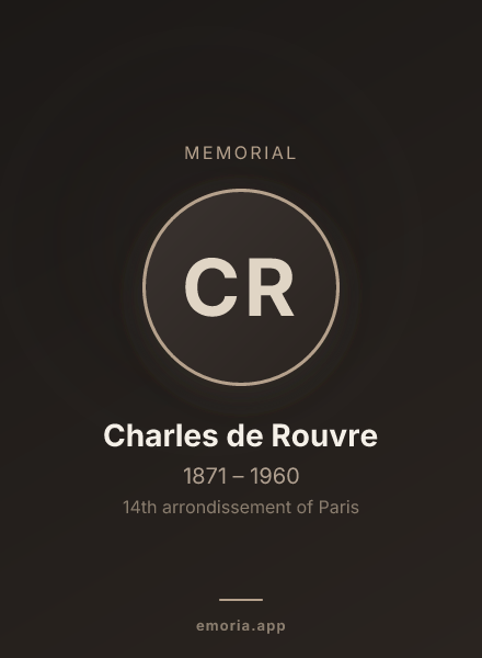 Memorial portrait of Charles de Rouvre