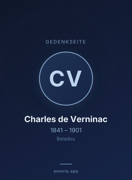 Gedenkportrait von Charles de Verninac