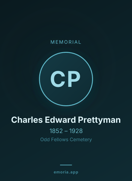 Memorial portrait of Charles Edward Prettyman