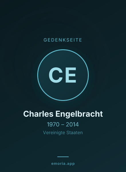 Gedenkportrait von Charles Engelbracht