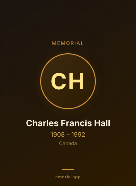 Memorial portrait of Charles Francis Hall