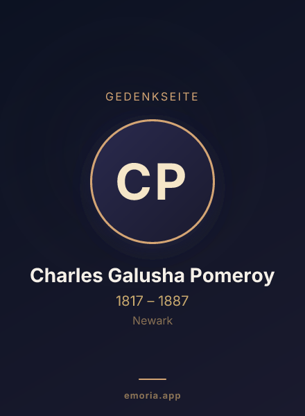 Gedenkportrait von Charles Galusha Pomeroy