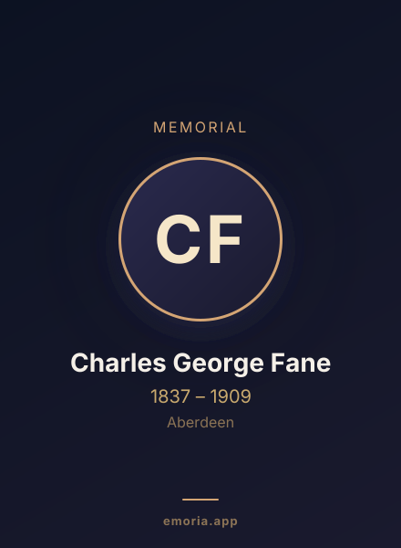 Memorial portrait of Charles George Fane