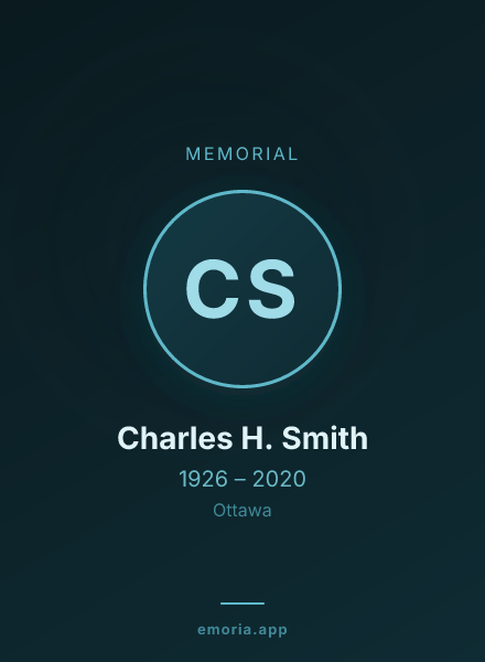 Memorial portrait of Charles H. Smith