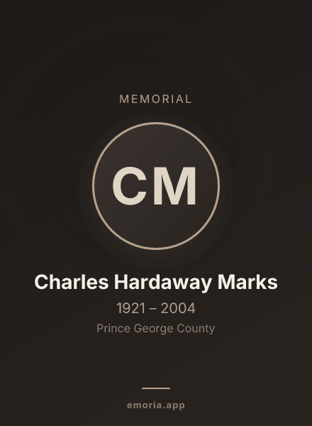 Memorial portrait of Charles Hardaway Marks
