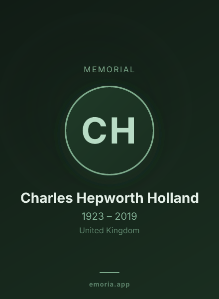 Memorial portrait of Charles Hepworth Holland