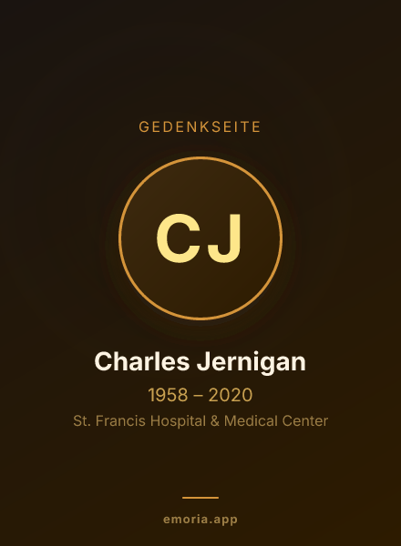 Gedenkportrait von Charles Jernigan