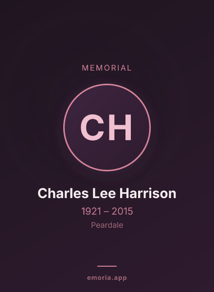 Memorial portrait of Charles Lee Harrison