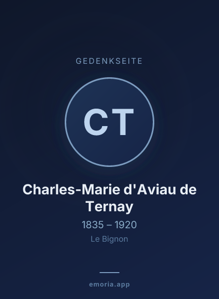 Gedenkportrait von Charles-Marie d'Aviau de Ternay