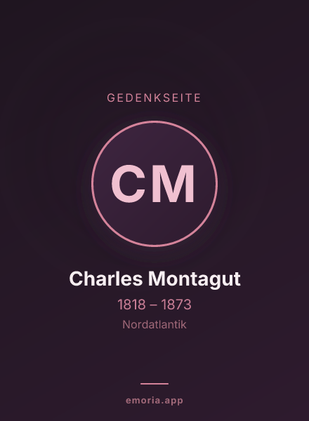 Gedenkportrait von Charles Montagut