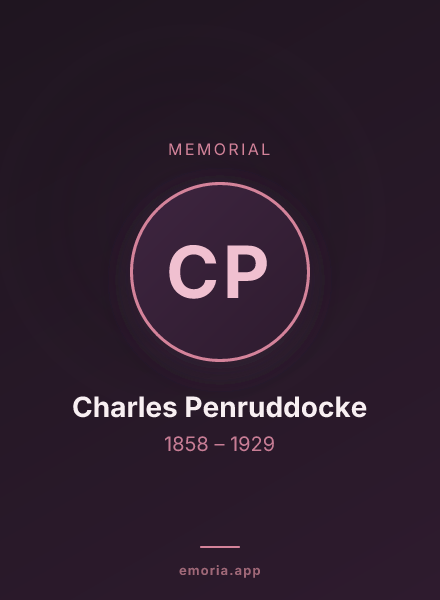 Memorial portrait of Charles Penruddocke