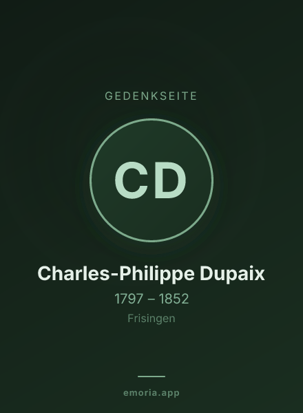 Gedenkportrait von Charles-Philippe Dupaix