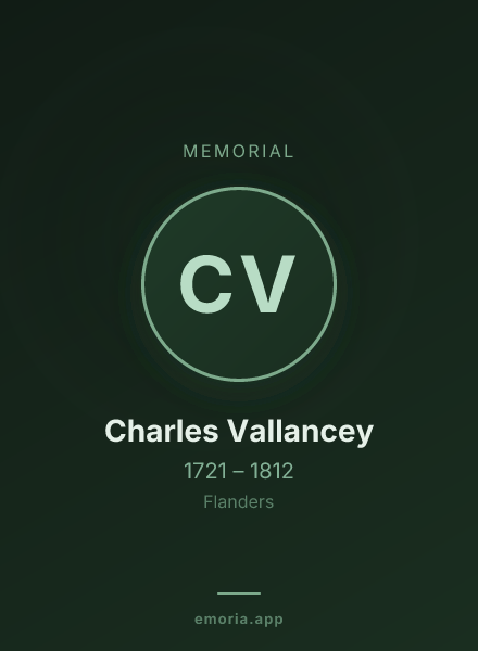 Memorial portrait of Charles Vallancey