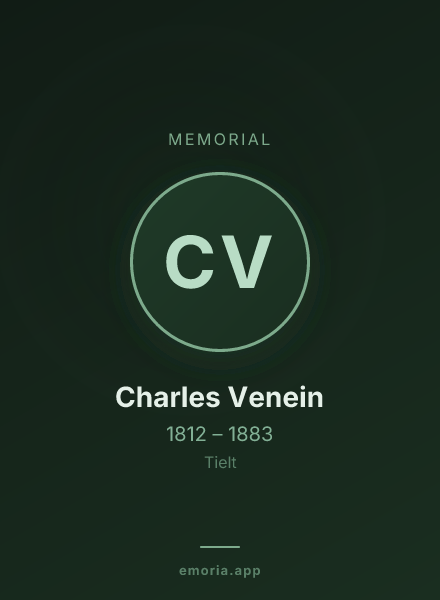 Memorial portrait of Charles Venein