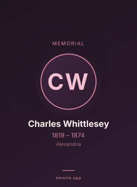 Memorial portrait of Charles Whittlesey