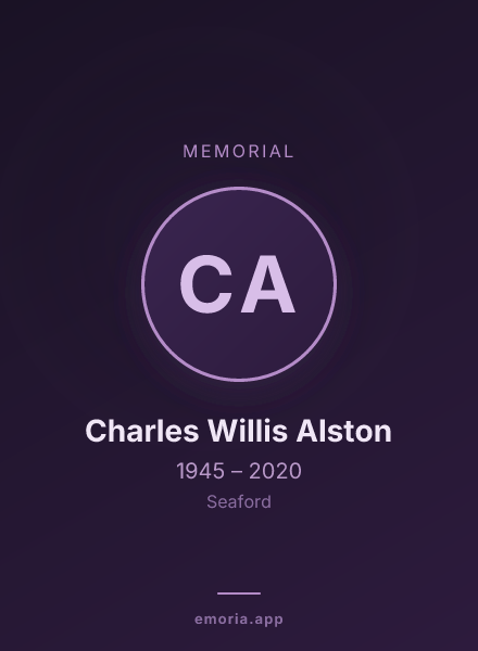 Memorial portrait of Charles Willis Alston