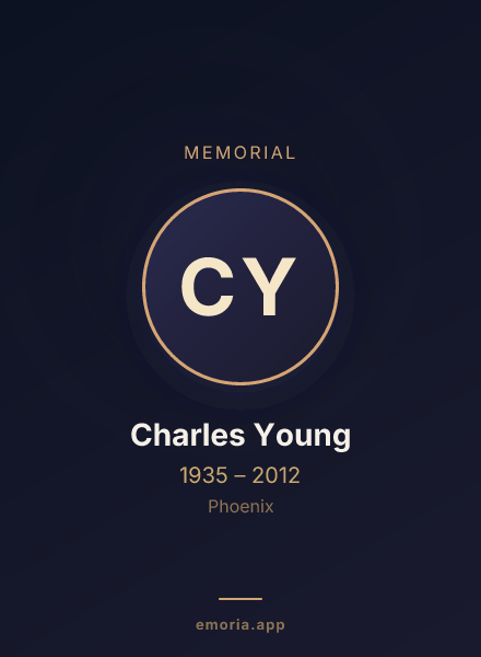 Memorial portrait of Charles Young