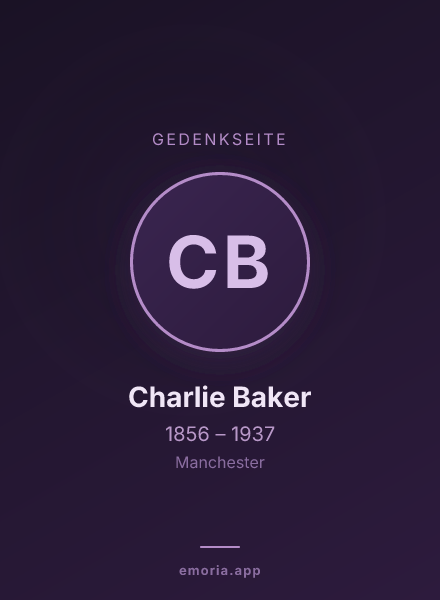 Gedenkportrait von Charlie Baker