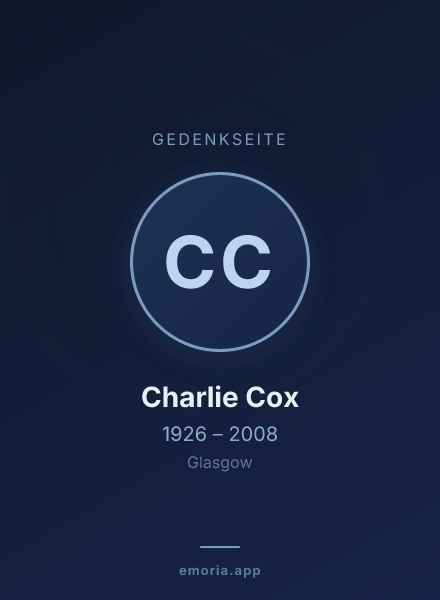 Gedenkportrait von Charlie Cox